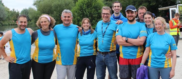 Falcon kayakers