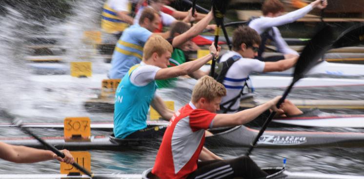 Kayak racing 2011